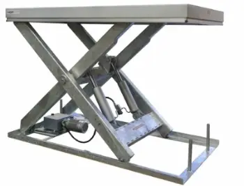 Galvanized / Stainless Steel Lift Tables