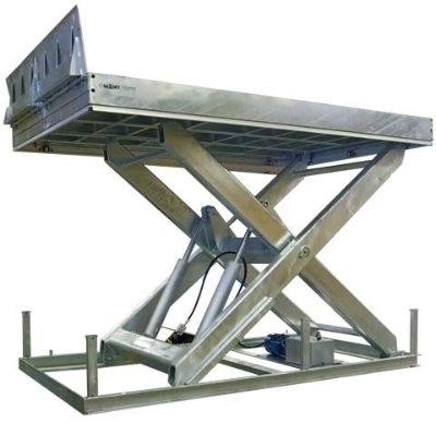 Galvanized / Stainless Steel Lift Tables
